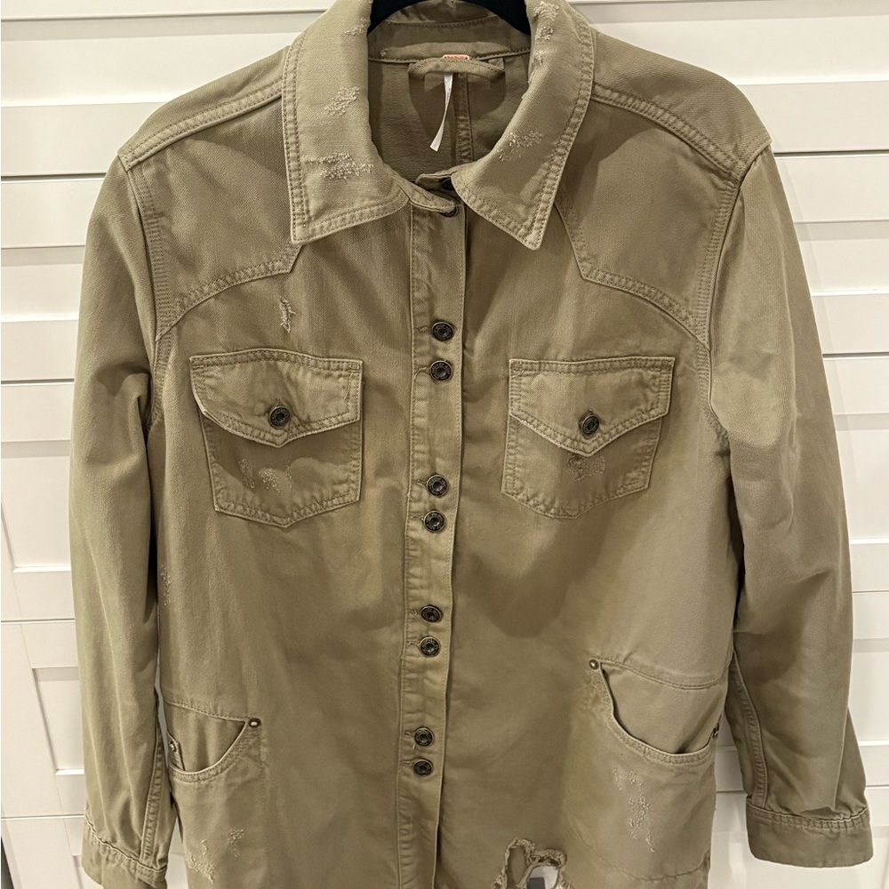 Free People Women's Tan Jacket